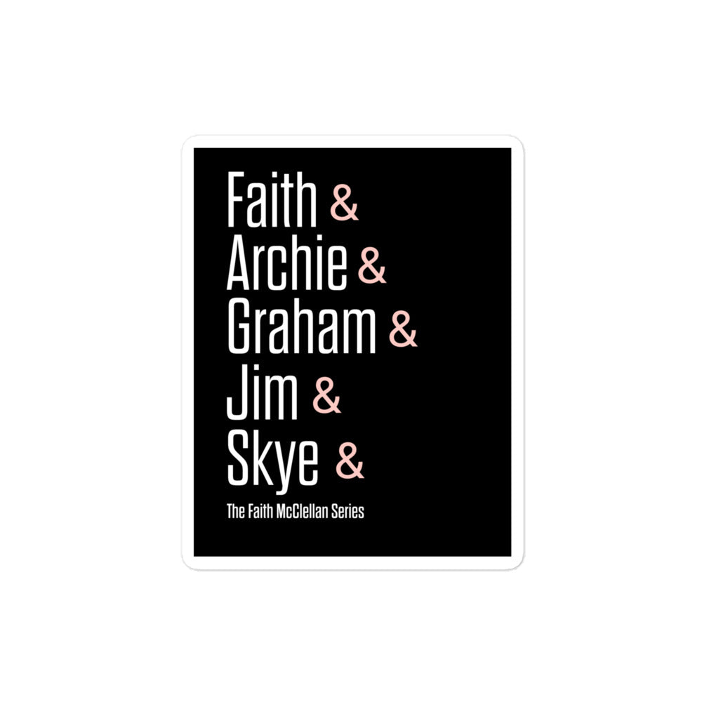 Faith McClellan | Bubble-free stickers