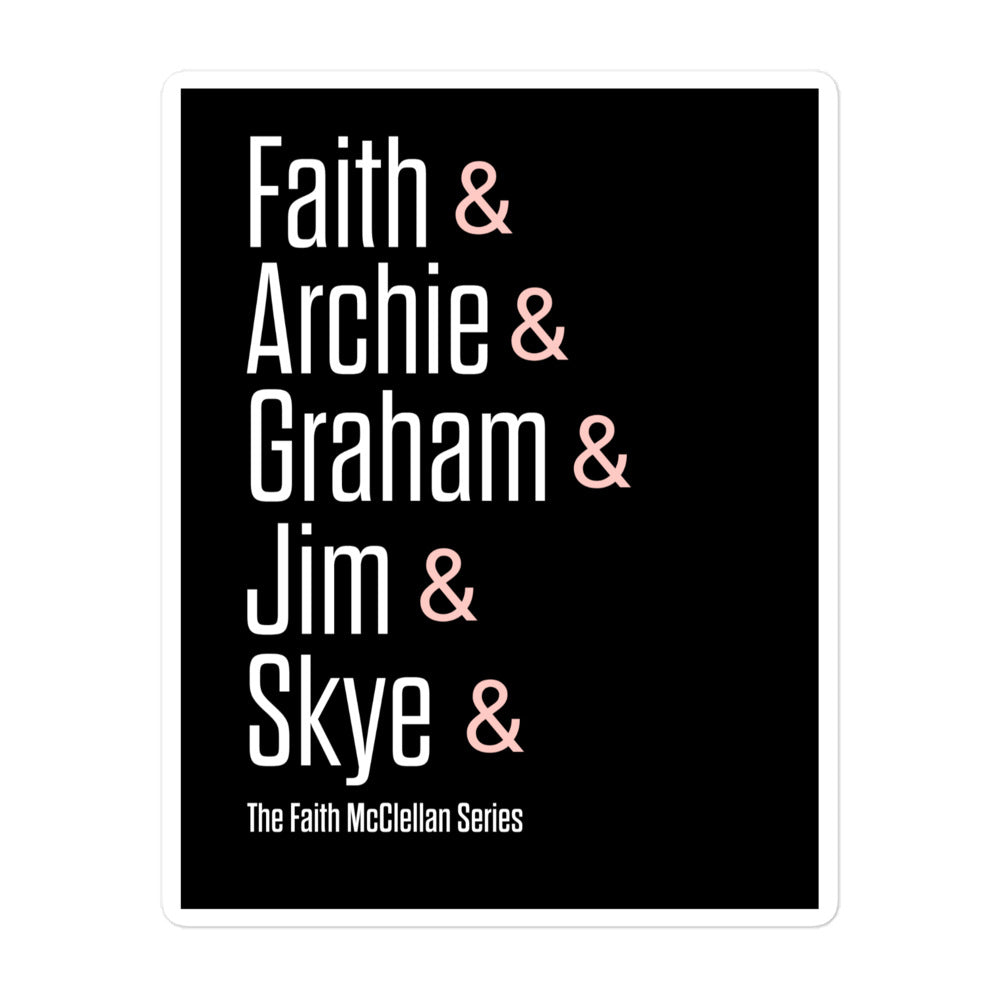 Faith McClellan | Bubble-free stickers