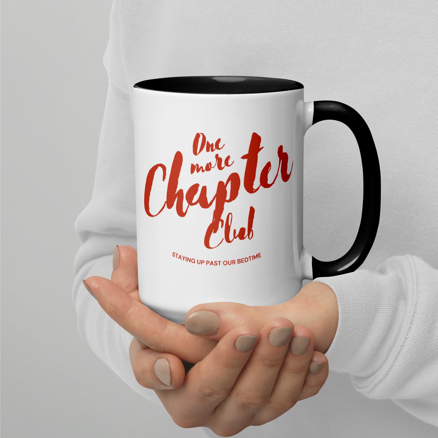 One More Chapter Club | White Glossy Mug